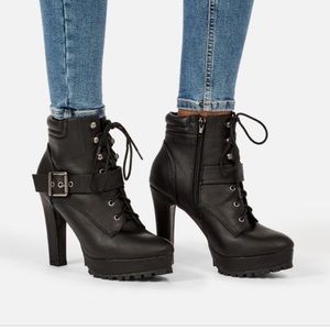 NWOB JustFab Cady booties
